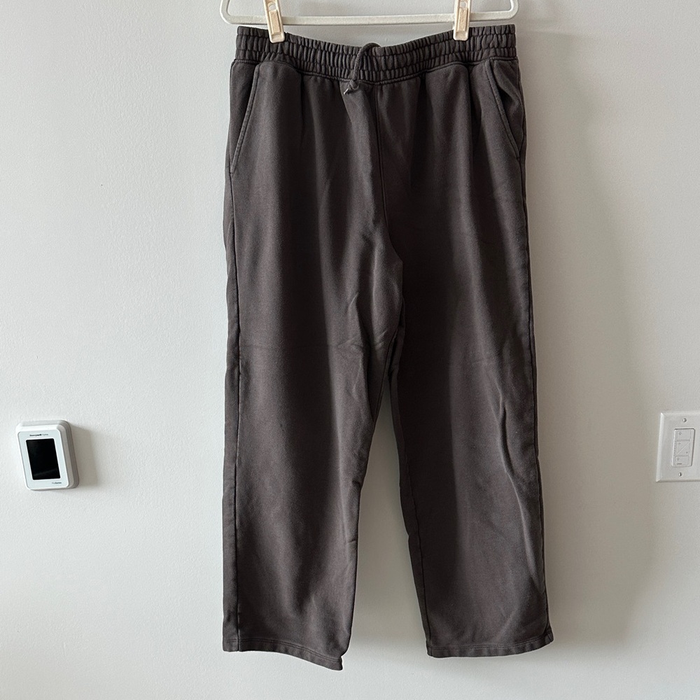 GAP Men's Dark Charcoal Jogger Sweatpants